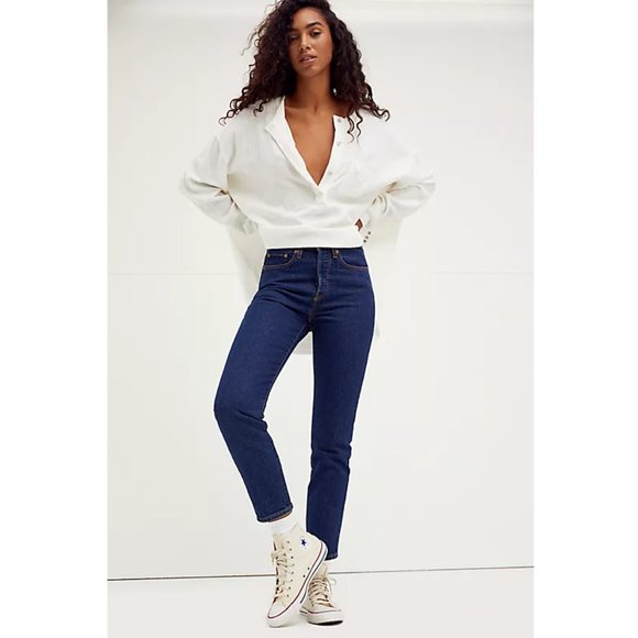 Levi's Denim - NWT Levi’s Premium 501 High Rise Skinny Jeans in Blue